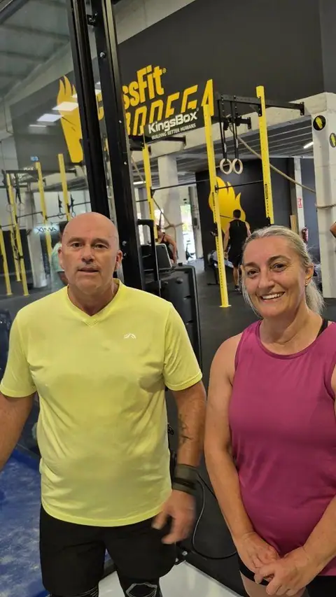 Interior del box de CrossFit Labodega en Cangas durante una clase